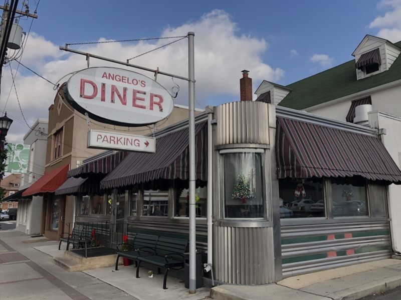 Angelo's Glassboro Diner exterior